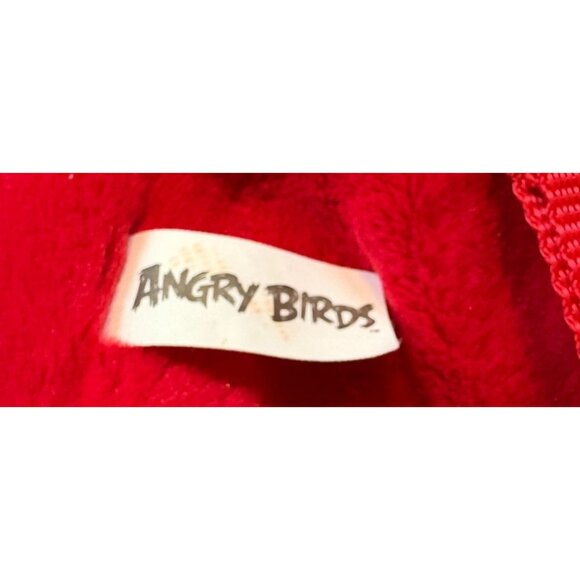 Angry Birds Plush Backpack For Kids With Adjustable Straps & Zippered Compartmen - Picture 3 of 9